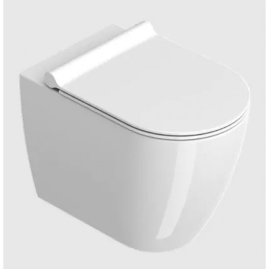 Κρεμαστή Λεκάνη Catalano Sfera Newflush 1VPS54RN00 54 εκ. με Κάλυμμα Λευκό Soft Close 